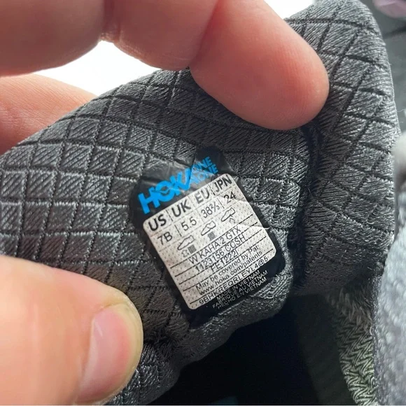 HOKA Kaha 2 GTX Hiking Shoes Women's Size US 7B Castlerock/Coastal NEW - Picture 9 of 9